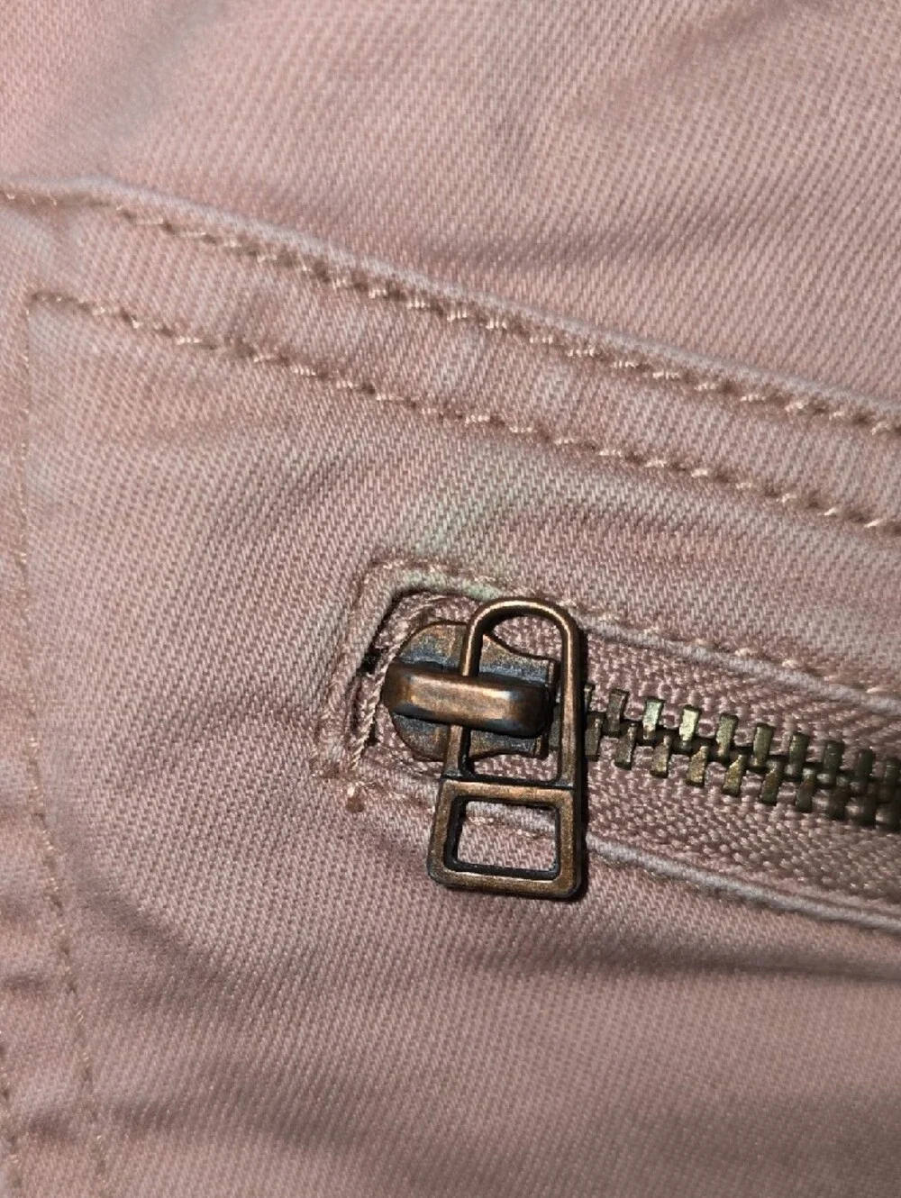 Jolt Dusty Rose Pants with Casual Stitching‎